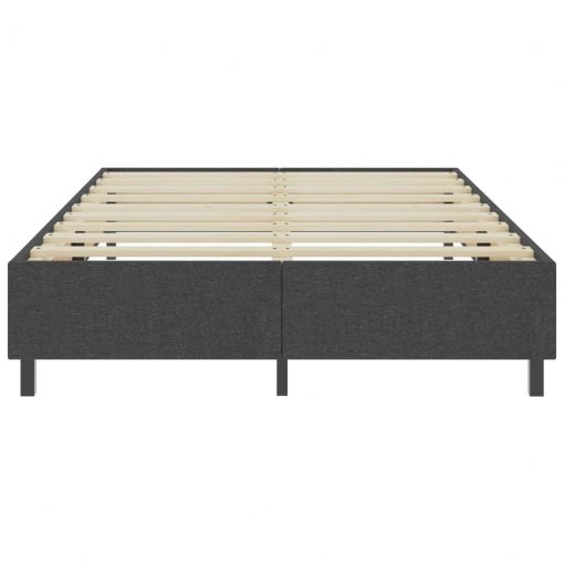 Posteljni okvir boxspring sivo blago 160x200 cm