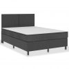 Posteljni okvir boxspring sivo blago 180x200 cm