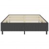 Posteljni okvir boxspring sivo blago 180x200 cm