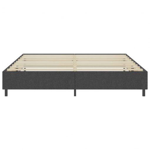 Posteljni okvir boxspring sivo blago 200x200 cm