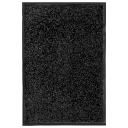 Pralni predpražnik črn 40x60 cm