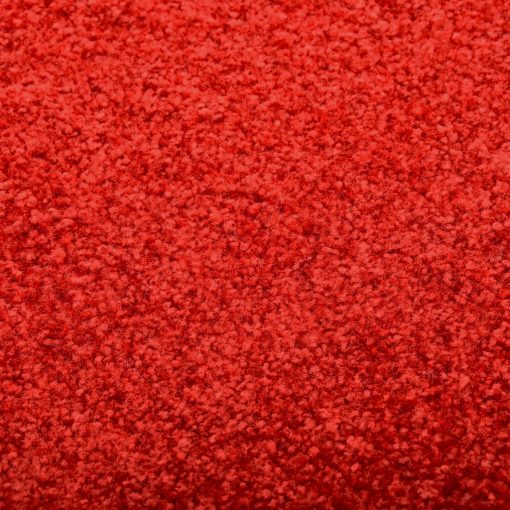 Pralni predpražnik rdeč 90x150 cm