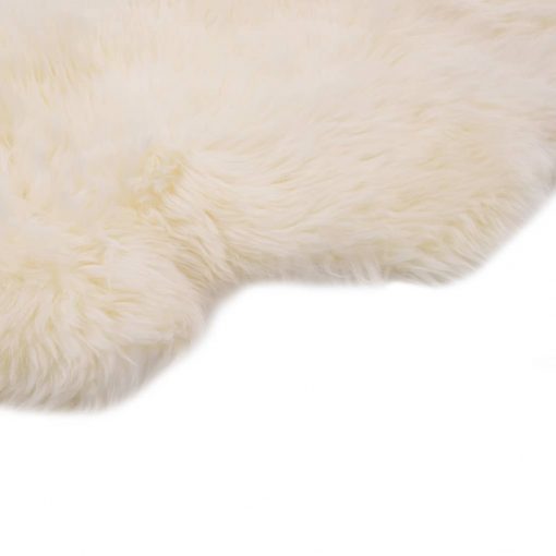 Preproga iz ovčje kože 60x180 cm bela