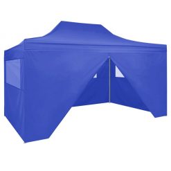 Profesionalen zložljiv vrtni šotor s 4 stranicami 3x4 m jeklo