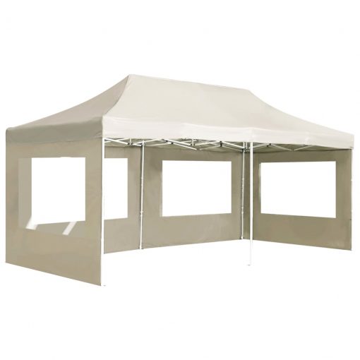 Profesionalni šotor za zabave aluminij 6x3 m krem