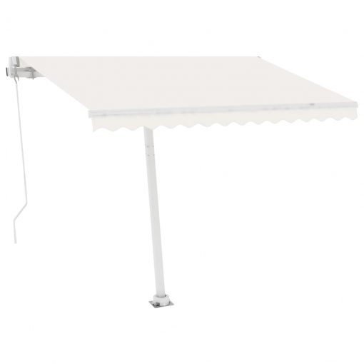 Prostostoječa ročno zložljiva tenda 300x250 cm krem