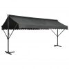 Prostostoječa tenda 500x300 cm antracitna