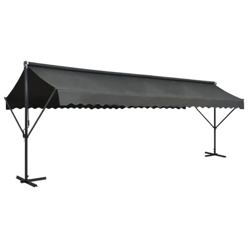 Prostostoječa tenda 600x300 cm antracitna