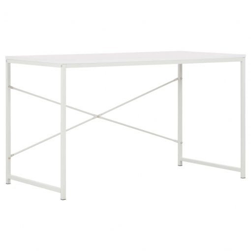 Računalniška miza bela 120x60x70 cm