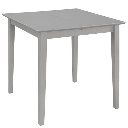 Raztegljiva jedilna miza MDF (80-120)x80x74 cm siva