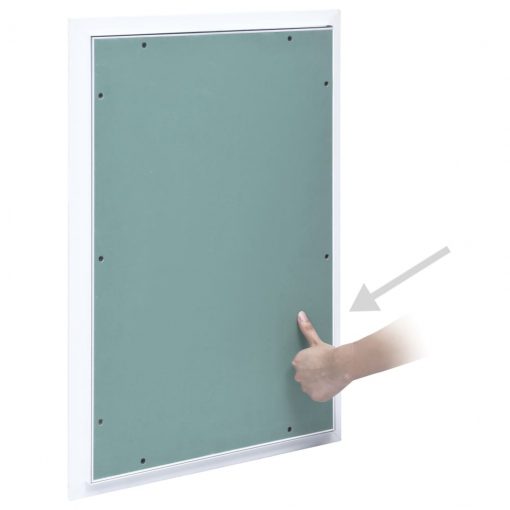 Revizijska vrata z alu okvirjem in mavčno ploščo 400x600 mm