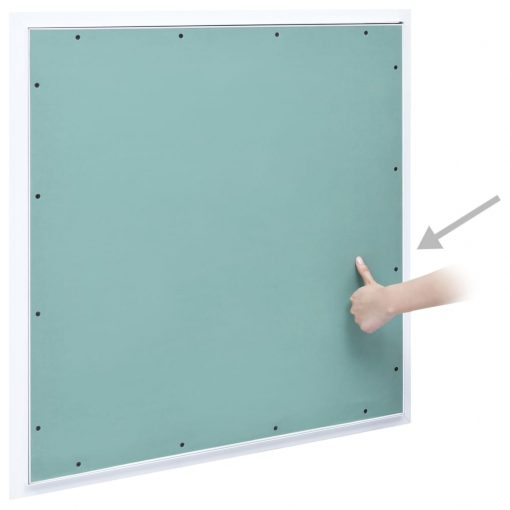 Revizijska vrata z alu okvirjem in mavčno ploščo 700x700 mm