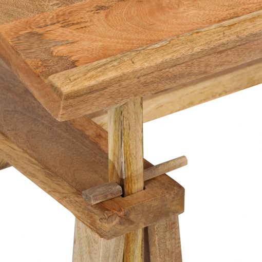 Risalna miza iz trdnega mangovega lesa 116x50x76 cm