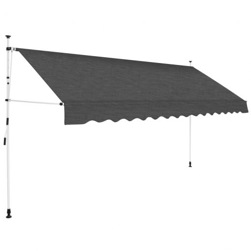 Ročno zložljiva tenda 350 cm antracitna