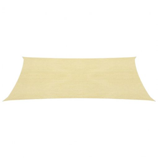 Senčno Jadro HDPE Kvadratno 3.6x3.6 m Bež