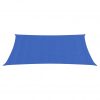 Senčno jadro 160 g/m² modro 2x3 m HDPE