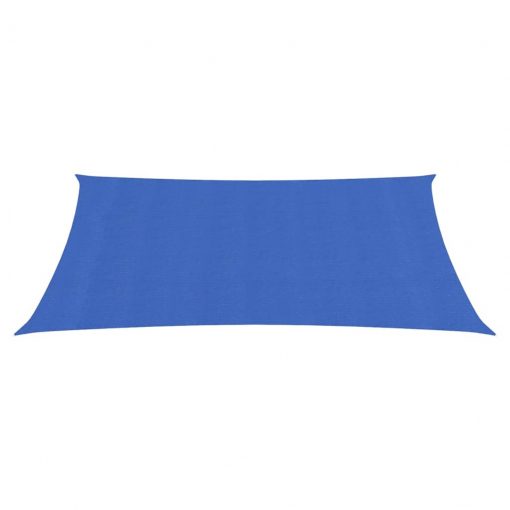Senčno jadro 160 g/m² modro 2x3 m HDPE