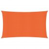 Senčno jadro 160 g/m² oranžno 2