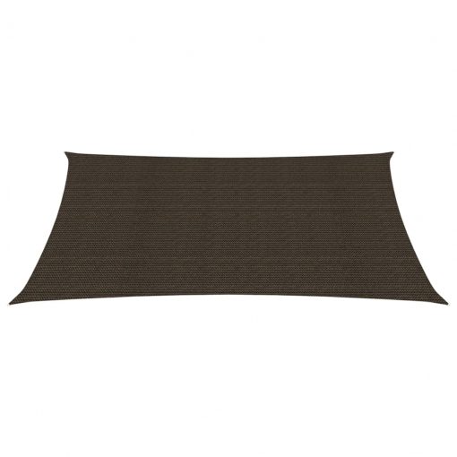 Senčno jadro 160 g/m² rjavo 2