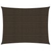 Senčno jadro 160 g/m² rjavo 2x3