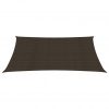 Senčno jadro 160 g/m² rjavo 2x3