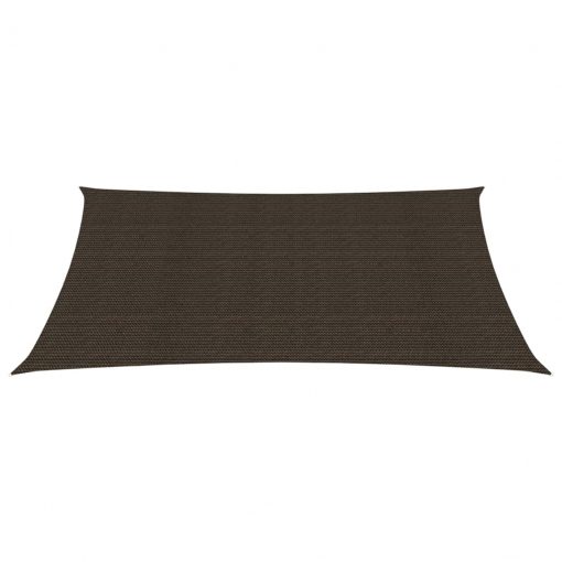 Senčno jadro 160 g/m² rjavo 2x3
