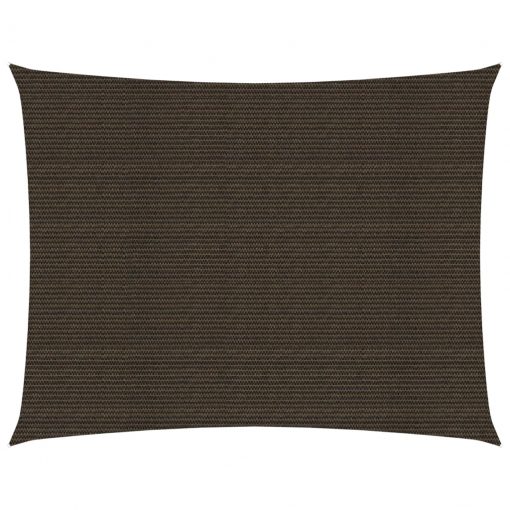 Senčno jadro 160 g/m² rjavo 2x3