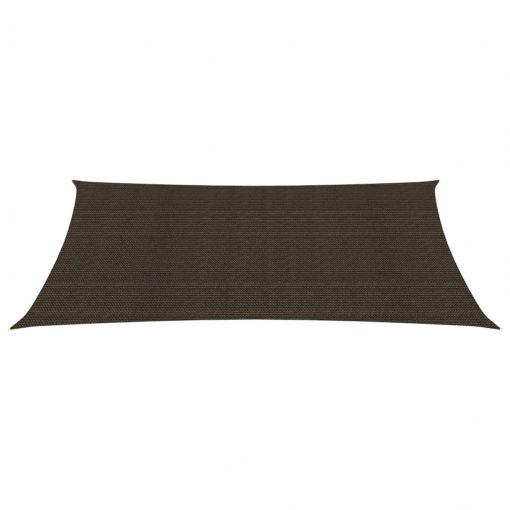 Senčno jadro 160 g/m² rjavo 2x4 m HDPE