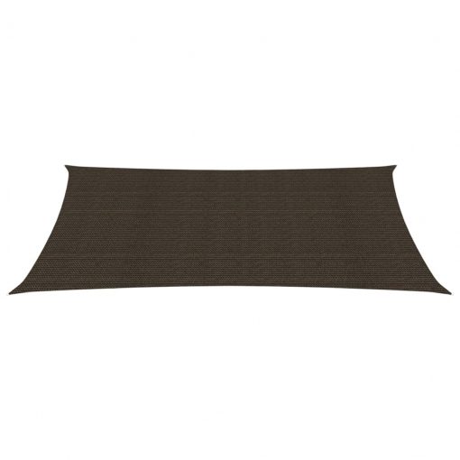 Senčno jadro 160 g/m² rjavo 4x7 m HDPE