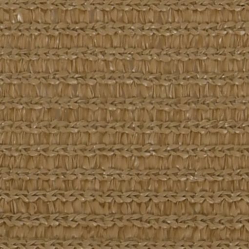 Senčno jadro 160 g/m² taupe 2x4 m HDPE