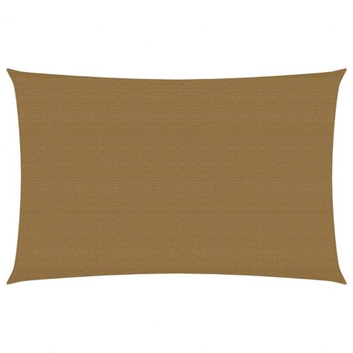 Senčno jadro 160 g/m² taupe 2x4 m HDPE