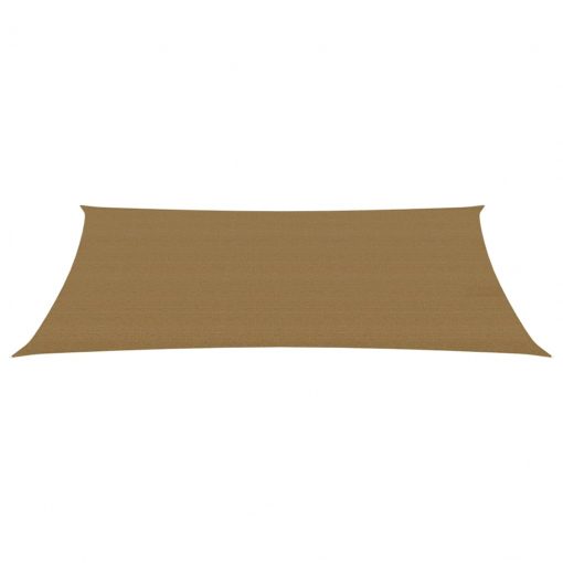 Senčno jadro 160 g/m² taupe 2x5 m HDPE