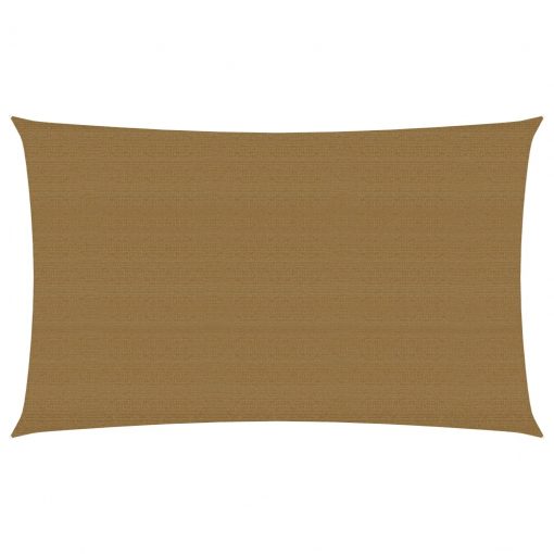 Senčno jadro 160 g/m² taupe 2x5 m HDPE