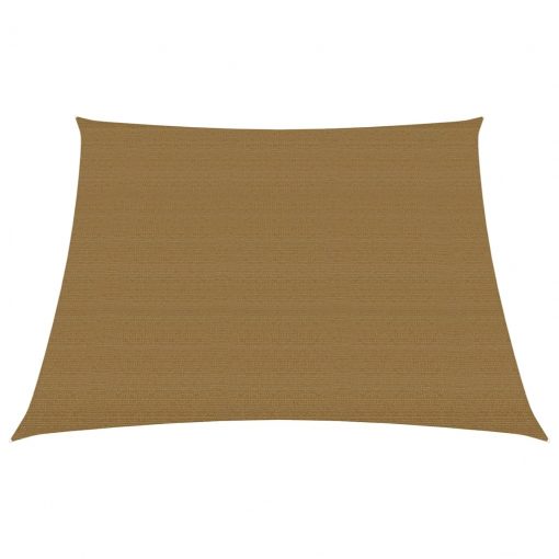 Senčno jadro 160 g/m² taupe 3/4x3 m HDPE