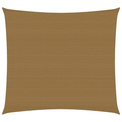 Senčno jadro 160 g/m² taupe 4x4 m HDPE