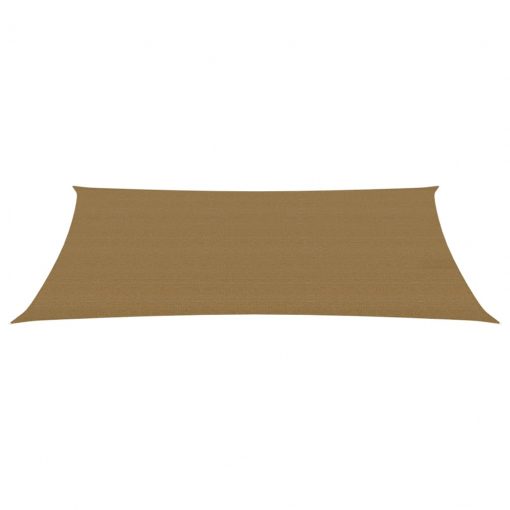 Senčno jadro 160 g/m² taupe 4x7 m HDPE