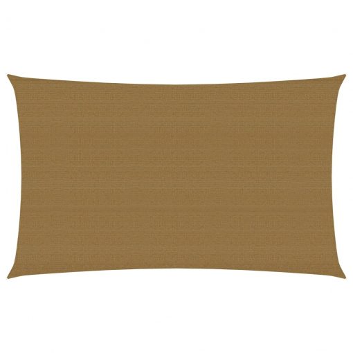 Senčno jadro 160 g/m² taupe 4x7 m HDPE