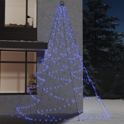 Stensko drevesce 720 modrih LED lučk 5 m notranje zunanje