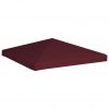 Streha za paviljon 310 g/m² 3x3 m bordo