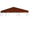 Streha za paviljon 310 g/m² 3x3 m terakota