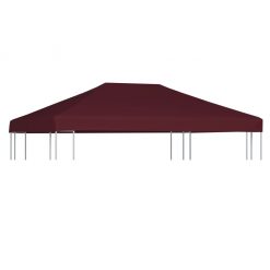 Streha za paviljon 310 g/m² 3x4 m bordo