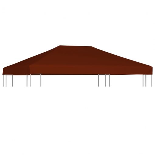 Streha za paviljon 310 g/m² 3x4 m terakota