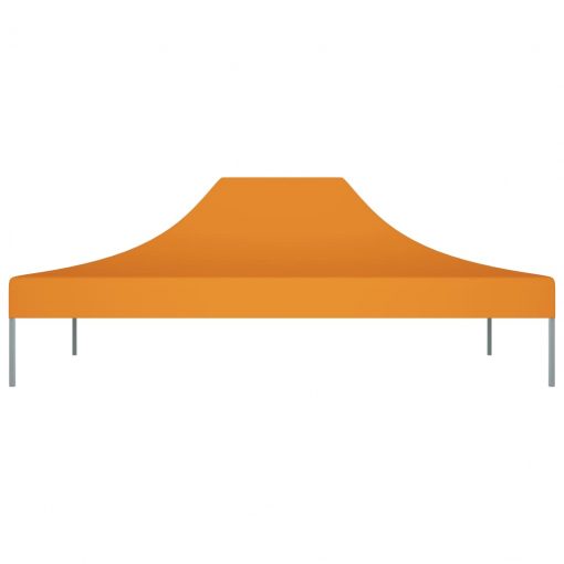 Streha za vrtni šotor 4x3 m oranžna 270 g/m²