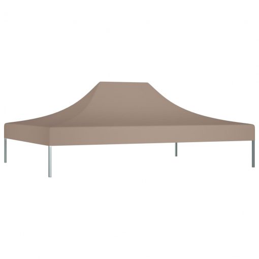 Streha za vrtni šotor 4x3 m taupe 270 g/m²