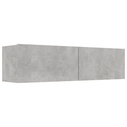 TV omarica betonsko siva 120x30x30 cm iverna plošča
