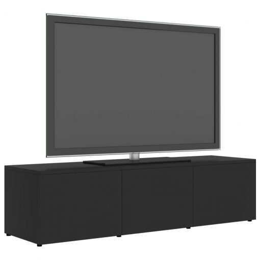 TV omarica siva 120x34x30 cm iverna plošča