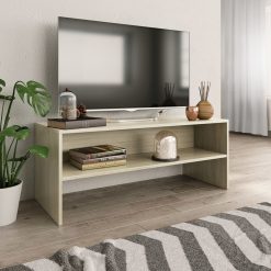 TV omarica sonoma hrast 100x40x40 cm iverna plošča