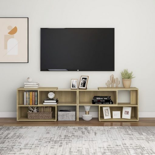 TV omarica sonoma hrast 149x30x52 cm iverna plošča