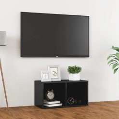 TV omarica visok sijaj siva 72x35x36