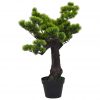 Umetni bonsaj borovec z loncem 70 cm zelen